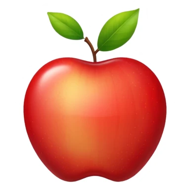 Televisor con una manzana  sticker