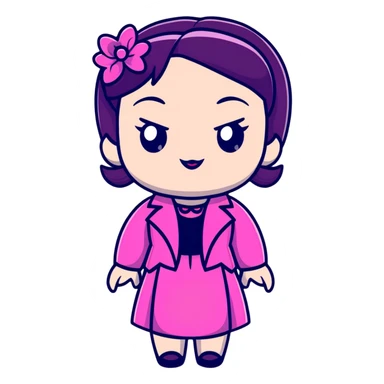 Draculaura doll sticker