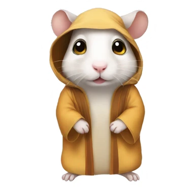 Arab thobe costume male hamster sticker