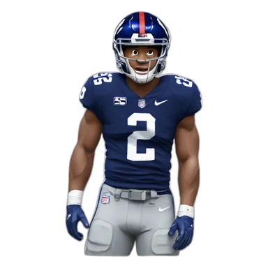 Saquon Barkley sticker