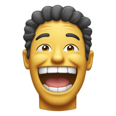 holding in laughter emoji  sticker