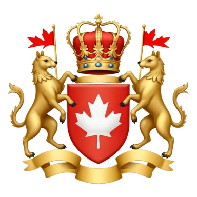 Canadian Coat Of Arms sticker