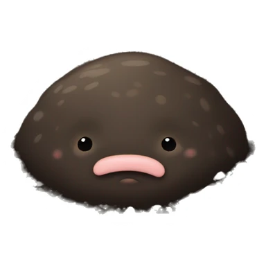 mole buried in the dirt sticker