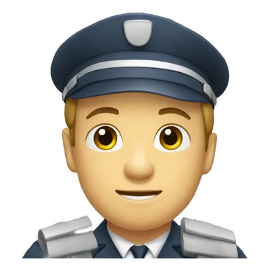 conducteur de train pas content sticker