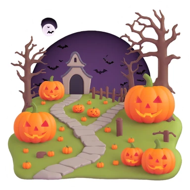 the Halloween trail sticker