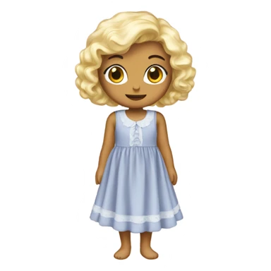 Babydoll dress sticker
