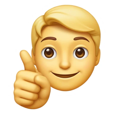 A single emoji that combines a pointing finger and a smirking face - a face with a sly smirk that has one arm extending with a pointing finger sticker