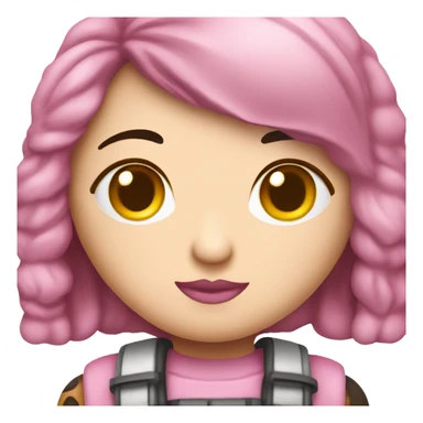 boba tea pink sticker