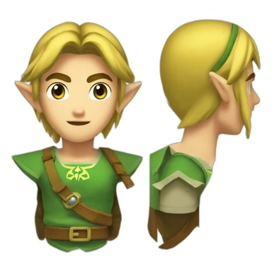 Link of The Legend of Zelda sticker