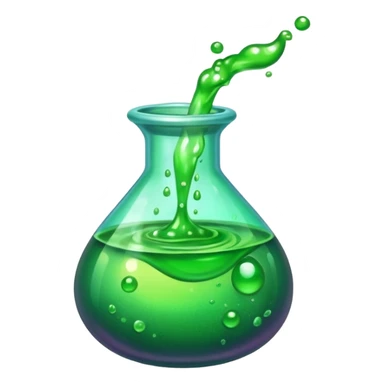 glitter toxic potion
 sticker