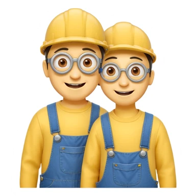 happy minions sticker