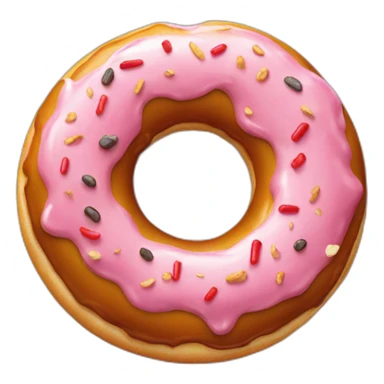 JUL qui mange un donut sticker