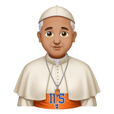 Pope in a Nick’s jersey sticker