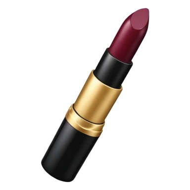 black and gold lipstick, wine luxury lipstick sticker