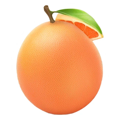 pastel grapefruit sticker