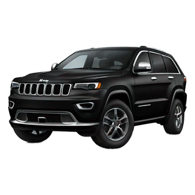 Black Jeep grand Cherokee L sticker