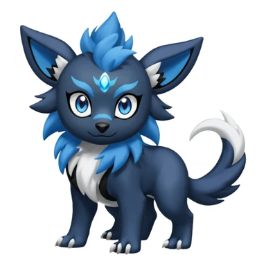 Luxio-Absol-Luxray-fusion (full body) sticker