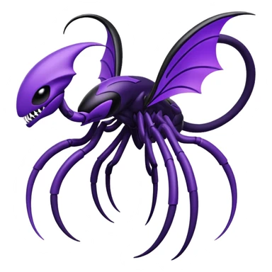 Abstract Venom-Genesect-Lunala-ET-hybrid-fantasy-creature sticker