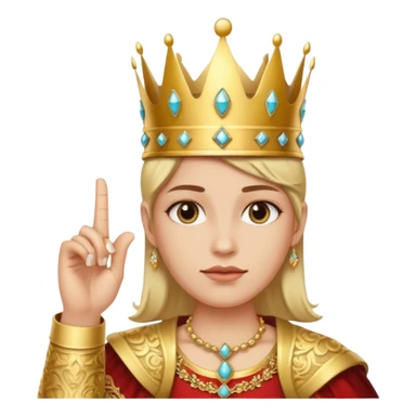 🖕🏻+👑 sticker