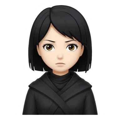 Goth Mikasa sticker