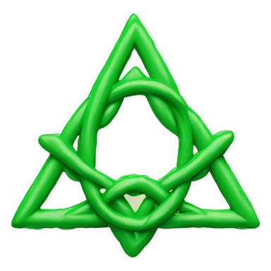 trinity symbol gree sticker