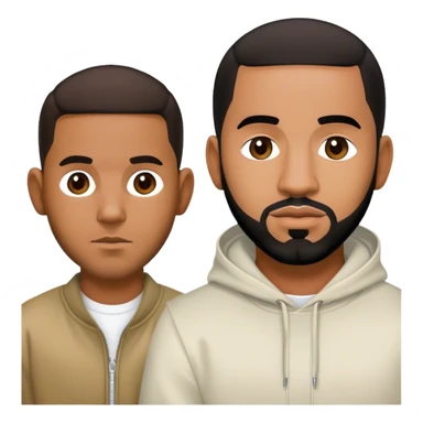 kendrick lamar and drake sticker