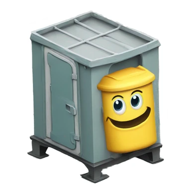 port-a-potty sticker