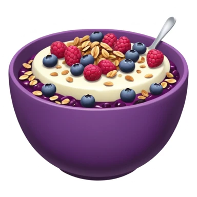 Açaí bowl sticker