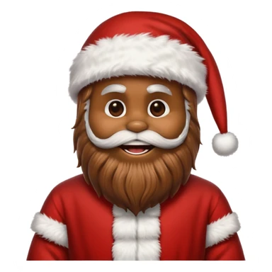 chewbacca santa star wars sticker