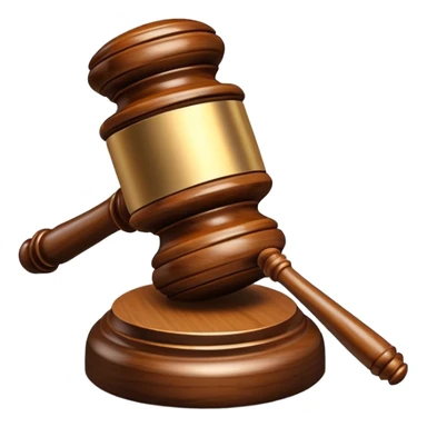 judge gavel sticker