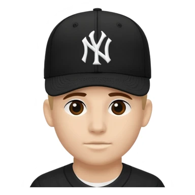 Cappellino New Era New York nero sticker