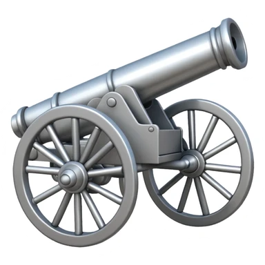 A cannon for Arsenal FC sticker