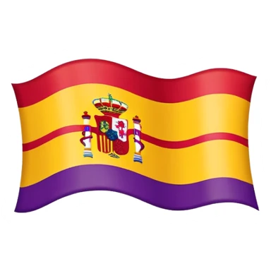 Bandera española segunda república  sticker