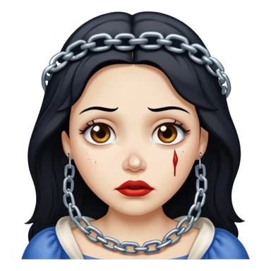 Snowwhite in chains sticker