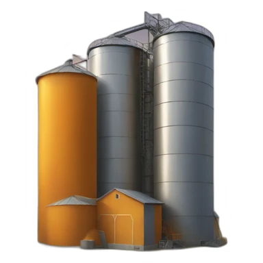 amber silo sticker