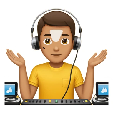 concert yellow Cable reels sticker