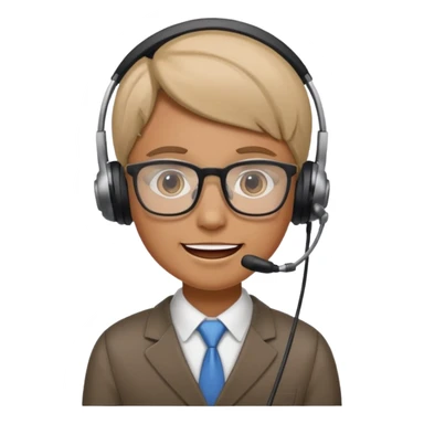 An office worker undertaking the work or tasks to respond to the customer sales request sticker