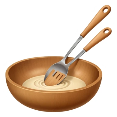 wooden kitchen utensils and items sticker