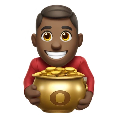 Brutus buckeye pot of gold sticker
