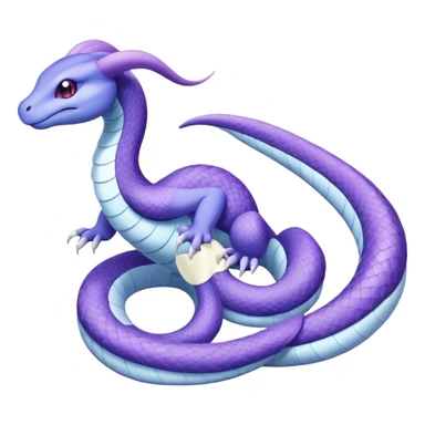 Seviper-Dragonair-Dratini-hybrid, full body, 4 legs sticker