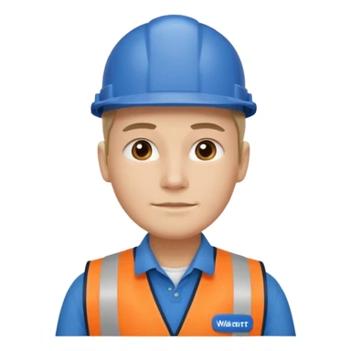 Walmart worker odp sticker