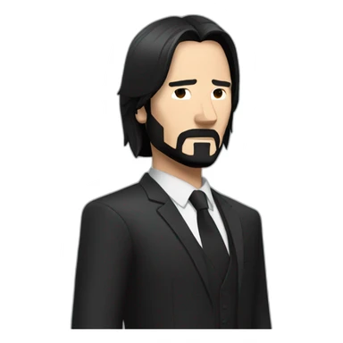 John wick in ironman suit sticker