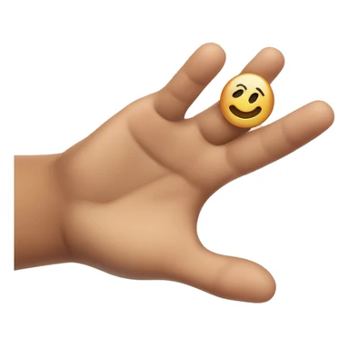 Finger poking belly button sticker