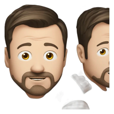 ricky gervais sticker