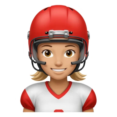 Football Players, Female player sticker