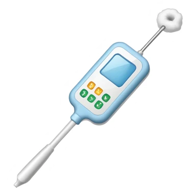 Explosive trace detector swab sticker