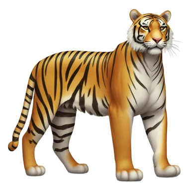 tiger mimic queen sticker