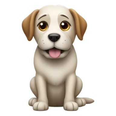 Dog saying : Shabbat shalom sticker