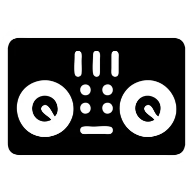 DJ setup sticker