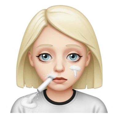 nose beers. metaphor for snorting cocaine sticker